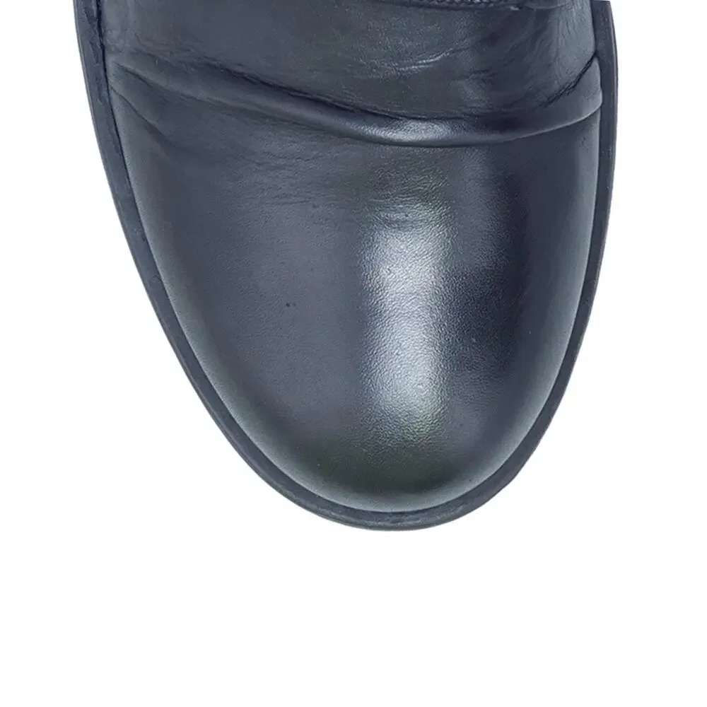 MIZ MOOZ LUKAS WOMEN'S LACE-UP BOOT BLACK 8